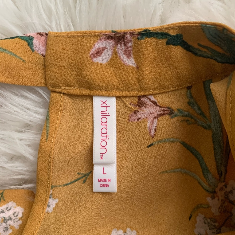 SOLD 🌻 Xhilaration Bohemian Flowy Floral Print Dress - Picture 4 of 4